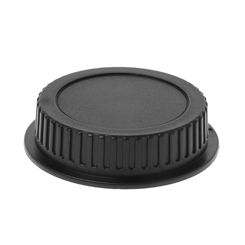 Rear Lens Body Cap Camera Cover Set Dust Screw Mount Protection Plastic Black Replacement for Canon EOS EF EFS 5DII 6D