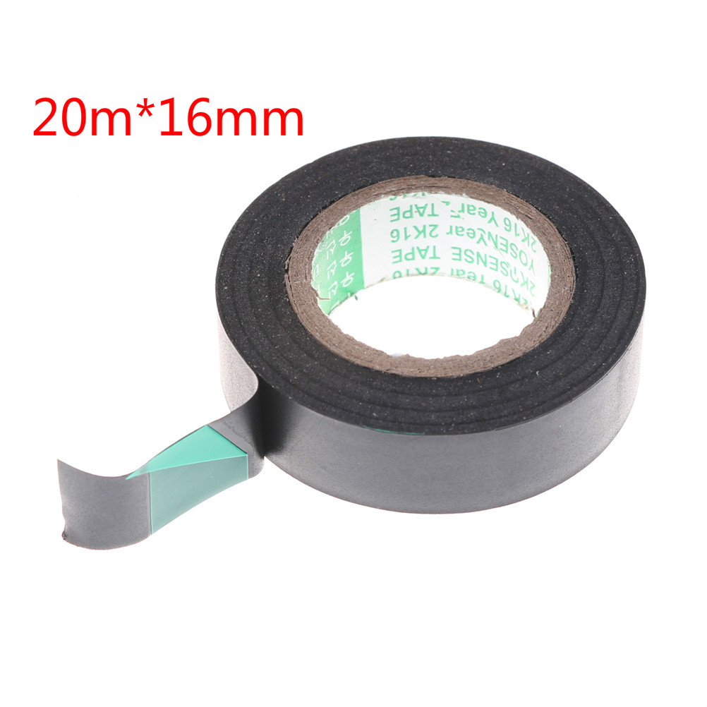1 Roll Black PVC Electrical Tape Flame Retardent Insulation Adhesive Tape Electrical Insulation Tape DIY Electrical Tools