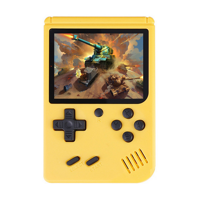 Portable Game Console Mini Handheld Game Console Video 8-Bit 3.0 Inch Color LCD Kids Color Game Player Built-in 400 games