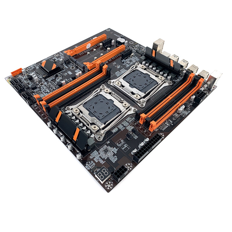 X99 Motherboard Dual DDR4 2011V3 Server Desktop Computer