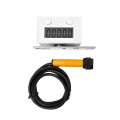 New 5-digit Digital Punch Electronic Counter Magnetic Inductive LCD Display Proximity Switch Round Powerful Magnet TT-5J