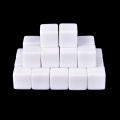 25PCS Gaming Dice Standard Six Sided Round Corner Die RPG For Birthday Parties Other Game Accessories White 16mm