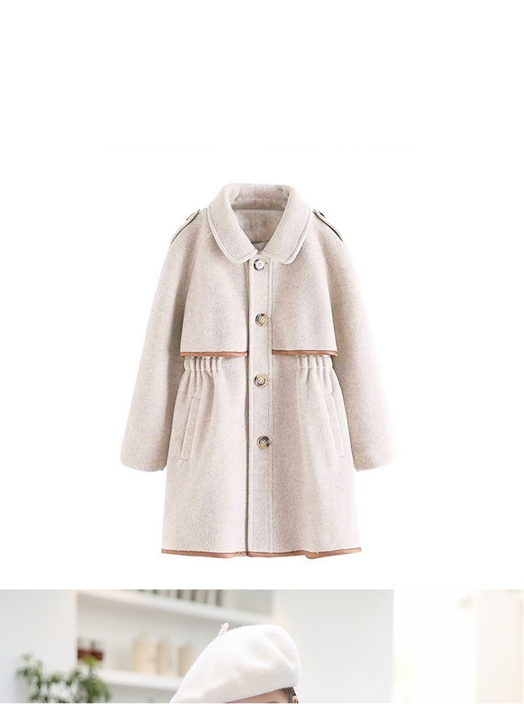Girls Peacoat