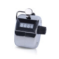 4 Digits Mechanical Counter 0-9999 Hand Tally Counter Clicker Mini Finger Clicker Handheld Manual Quantity Counting Tool