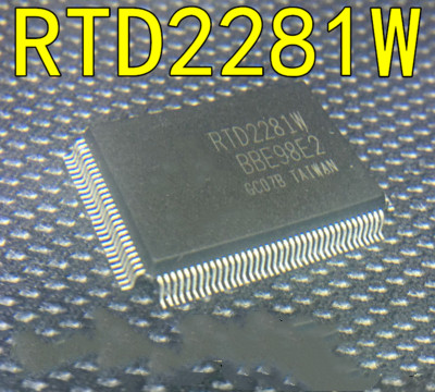 1PCS RTD2281W RTD2281 RTD2281RW RTD2281DW QFP integrated circuit