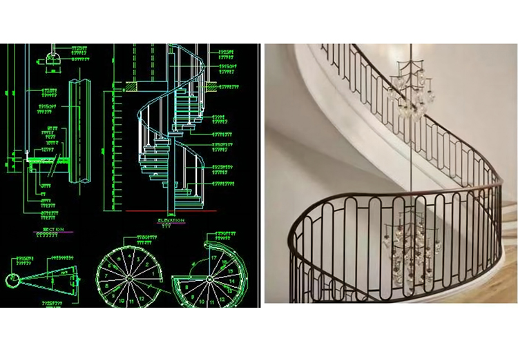 iron banister