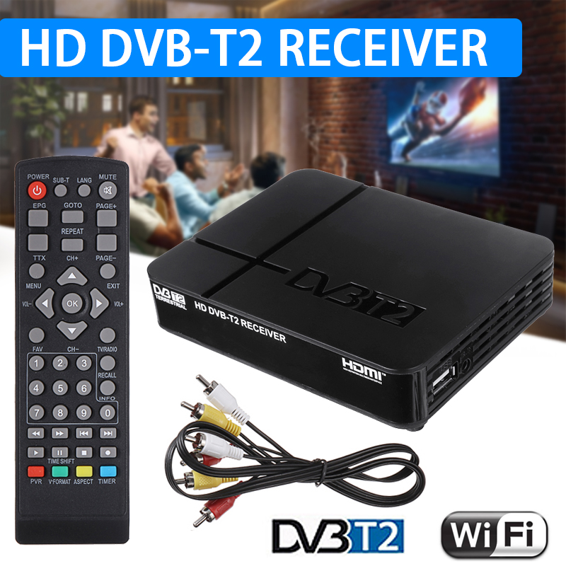 H.264 Digital TV Box HD 1080P DVBT2 DVB-K2 Cable Receiver Dvb-t2 Tuner Dvb T2 K2 Receiver TV Tuner Youtube IPTV Set Top Box