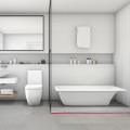 Household Water Retention Silicone Threshold Dam Adhesive Strip Bathroom Shower Barrier Holder Seal Strip Bathroom Accessories