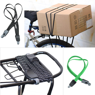 New MTB Bike Luggage Carrier Retractable Elastic Band Bicycle Cargo Racks Tied Rubber Straps Rope Suitcase Band With Plastic