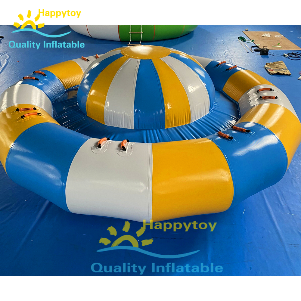 Ski tubes inflatable crazy towable ufo disco boat for water games