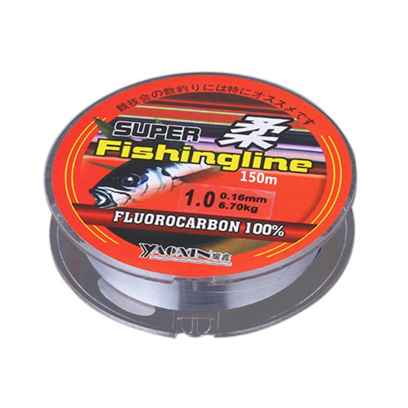 150M 200M 300M 500M Fishing Lines With Fluorocarbon Layer Mono Nylon Transparent Wire Outdoor Fishing Accessories