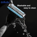 Original Gillette Mach 3 Men Razors Machine for Shaving Blade Mach 3 Cassettes for Shaving Gillette 3 Layer Razor Blade