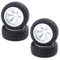 4Pcs 30mm RC Car Tires & Wheels For WLtoys 1/28 K969 K989 K999 P929 4WD Short Course Drift Off Road Rally Upgrade Parts