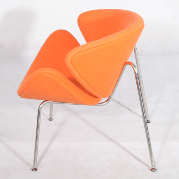 Modern Pierre Paulin Orange Slice Chairs