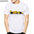 All Ayrton Senna Sennacars Men T Shirt Fans Male Cool T-shirt White Fitness Casual Tops Tee Shirt Streetwear Shirt Men