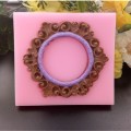 Oval European Style Lace DIY 3D Chocolate Birthday Cake Cookie Mold Decorating Tools Fondant Baking Silicone Gumpaste Mould