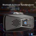 Bluetooth Car Handsfree MP3 Player Auto Stereo Bluetooth Hands free Car Kit Wireless SpeakerPhone Sun Visor BT Audio Adapter