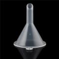 10PCS Clear Small Plastic Funnels For Perfume Diffuser Bottle Mini Liquid Oil Lab