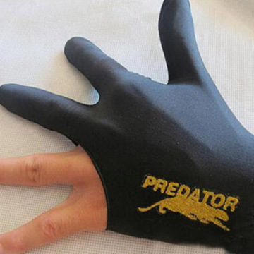 Spandex Snooker Billiard Cue Glove Pool Left Hand Open Three Finger Accessory Drop Shipping Fashion solid gloves