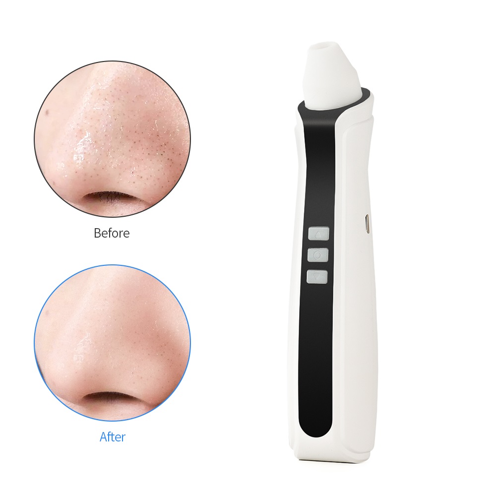 USB Rechargeable Visual Blackhead Remover Facial Pores Black Head Cleaner Vacuum Suction 5 Mega-Pixel WIFI Microscope Camera