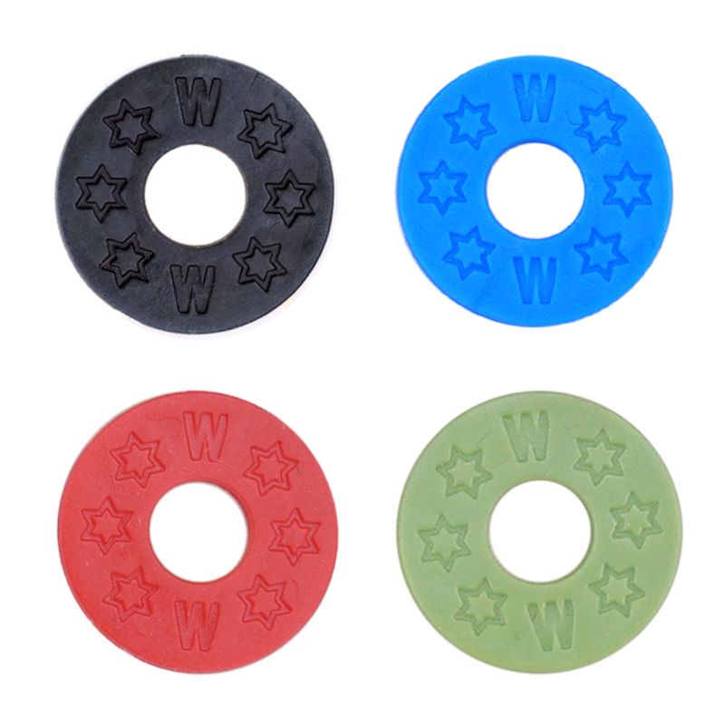 10pcs Strap Locks Rubber Pads Washers for Acoustic Guitar Bass Parts & Accessories