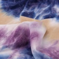 Fashion Polyester Spandex Fabric Jersey Tie Dye Four Way Stretch Milk Silk Fabric For Sewing Autumn And Winter Bottoming TJ1341