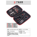 X9 Mini Case Coil DIY Tool Kit Bag Tweezers Plier Coil Jig Winding For Box Mod Electronic Cigarette Vaper Accessories