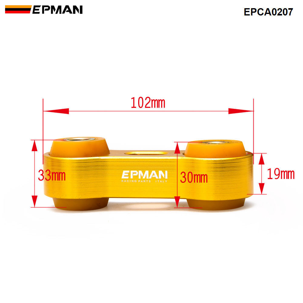 Epman Front Sway bar End Link Stabilizer End Fit 2002-2007 Subaru Impreza WRX Wagon/Sedan EPCA0207