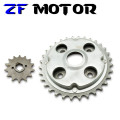 Motorcycle 14T Front & 32T Rear Sprockets Gear Steel For Honda Rebel CMX250 CA250 1996-2011 CMX250C 2003-2011