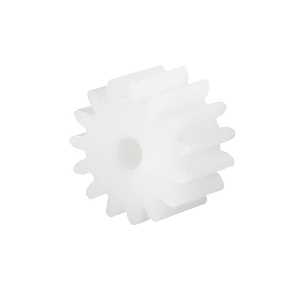 Uxcell 2mm Hole Diameter 082/142A 5x5/4.5x8mm Plastic Shaft Gear with 8/14 Teeth Toy Accessories for DIY Car Robot Motor 50Pcs