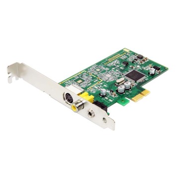 PCIe RCA Cvbs Svideo Audio Video Capture Card SD 32 64 Windows Linux OBS Vmix Wirecast Xsplit