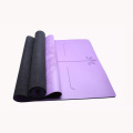 183CM*68CM*5MM Natural Rubber Environmental Protection Suede Fabric Comfortable Non-Slip Exercise Mat Fitness Yoga Mat
