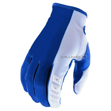 20s Solid GP Gloves Motocross Motorbike MTB BMX Bike Offroad Racing ATV MTB Bike Blue White Gloves