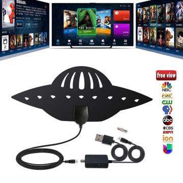 980 miles Indoor Digital TV Antenna Signal Receiver Amplifier Radius Surf Fox Freeview Aerial Mini DVB-T2 isdb-tb satellite dish