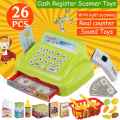 26 children's grocery toys simulation supermarket checkout roller game counter cash register toy set children pretend gifts