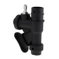 Scuba Diving Universal Bcd Power Inflator With 45 Degree Angled Mouthpiece For Standard 1 Inch Hose, K-Shaped Valve Relief Valve