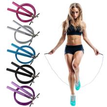 Aluminum Speed Jump Rope Professional Skipping Rope For MMA Boxing Fitness Skip Workout Training With Carrying Bag Spare Cable