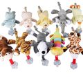 Baby Boy Girl Dummy Pacifiers Chain Clip Plush Animal Toys Soother Nipples Holder ( include Pacifier) Y1