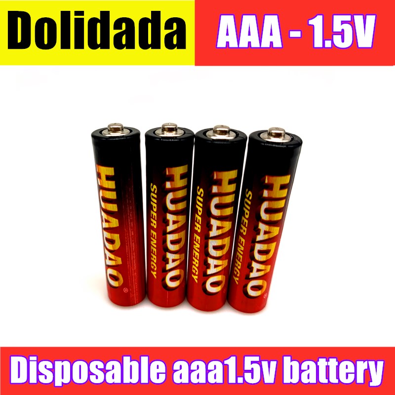 Disposable battery1.5v Battery AAA Carbon Batteries Safe Strong explosion-proof 1.5 Volt AAA Battery UM4 Batery No mercury