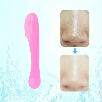1Pc Pink Face Cleaning Machine Mini Facial Nose Washing Brush Silicone Waterproof Massage Deep Cleaning Brush Make Up Tool
