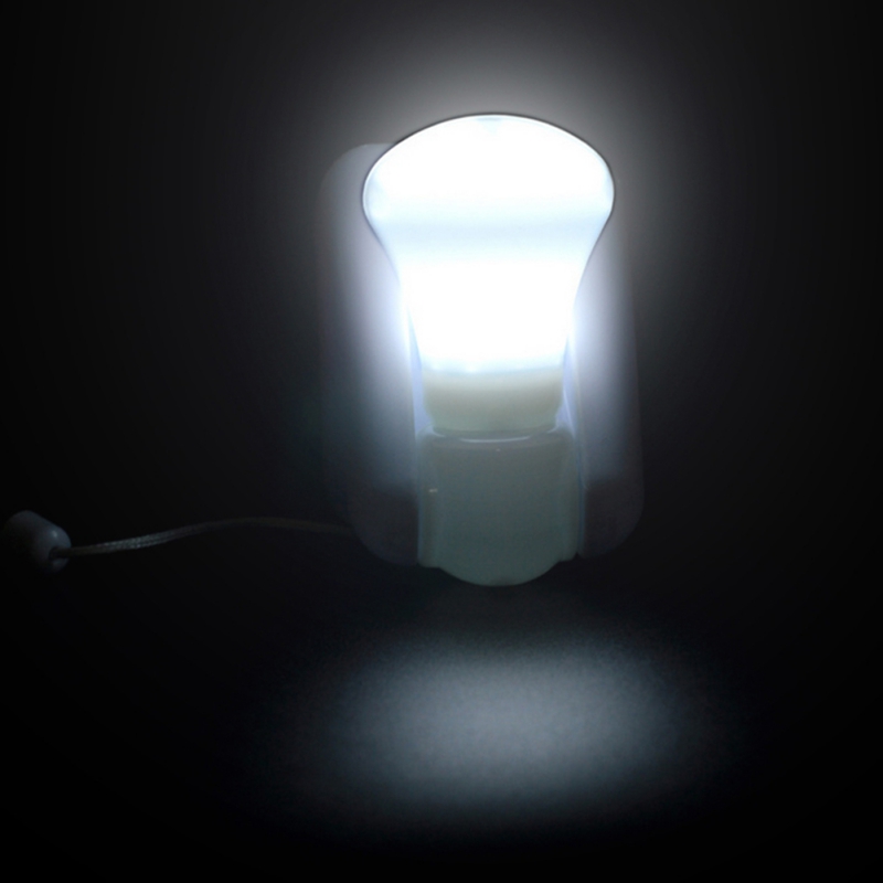Portable Wire LED Bulb Cabinet Lamp Self-Adhesive Night Light Battery Wall Mount Pull Line Lamp