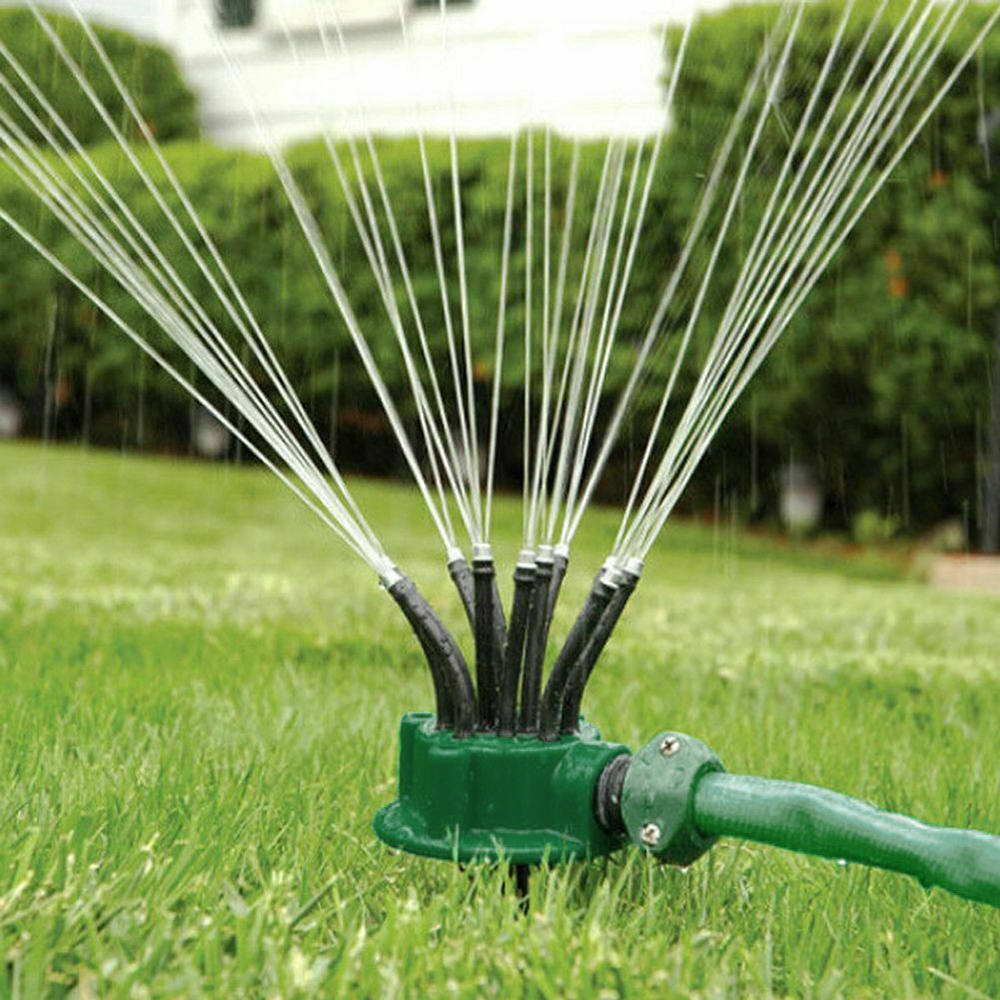 360 Degree Garden Sprinklers Flexible Water Sprayer Lawn Grass Sprinkler Head Garden Yard Watering Tools