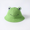 New Cute Frog harajuku Bucket Hats Women Cover Fisherman Hat for Adult Women Sunscreen Cap Animal casual Fisherman Hat