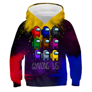 Kids Hoodies 2020 new Autumn and Winter Boys Girls Fashion printing Among Us Sweatshirts baby Child Polyester Outerwear