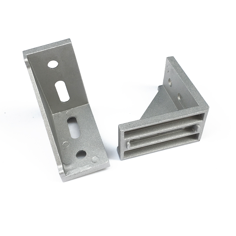 10pcs 4080 Corner fitting angle aluminum 78x78 L Connector bracket fastener for 4080 Industrial CNC Aluminum profile accessory