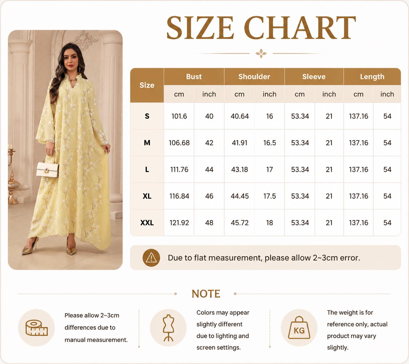 Floral Jacquard Closed Abaya Dress with Scalloped Hem