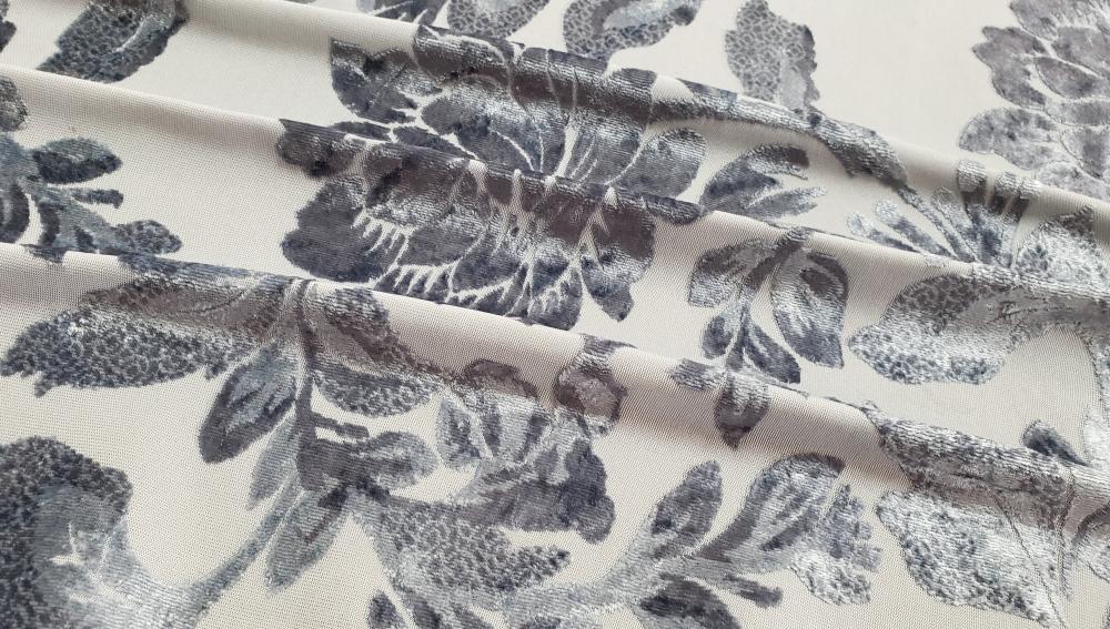 Jacquard Sofa Fabric Flower A