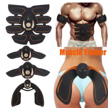 EMS Abdominal Muscle Stimulator Trainer USB Connect Abs Fitness Equipment Training Gear Muscles Electrostimulator Toner Massage