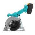 Drillpro Electric Circular Saw Power Tools 45° Curved Cutting Multifunction Cutting Machine with 1/2PCS Battery