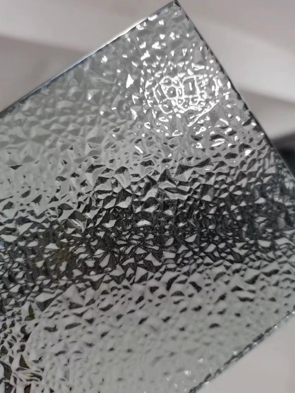 grey diamond glass